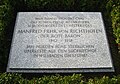 Gedenkstein für Manfred von Richthofen