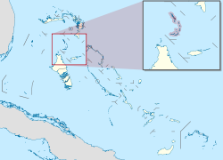 Location of the District of the Berry Islands