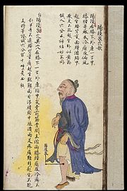 The Yanglingquan point was used pain and swelling in the feet and knees; wind-cold-damp blockage disease (bi); one-sided paralysis; heavy, aching feeling in the back, making it difficult to sit or stand; facial oedema (fuzhong); distention and feeling of fullness (zhangman) in the chest, etc.
