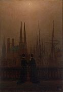 Nacht im Hafen (Schwestern), 1818