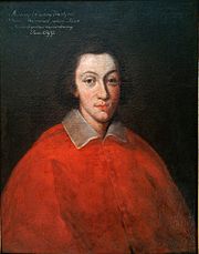 Portrait of young John Albert Vasa in a red cardinal mozzetta
