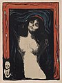 Image 101Madonna, by Edvard Munch (from Wikipedia:Featured pictures/Artwork/Others)