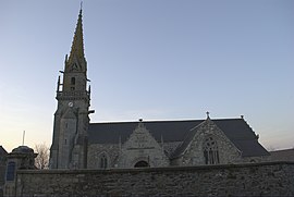 The church in Saint-Fiacre