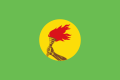 A torch on the Flag of Zaire, 1971–1997