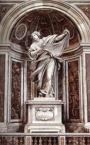 Saint Veronica by Francesco Mochi (1640), the Vatican