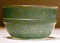 Image 23A green Roman glass cup unearthed from an Eastern Han dynasty (25–220 AD) tomb in Guangxi, China (from Roman Empire)
