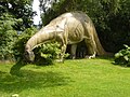 Dinosaurierskulptur nach dem Modell von Josef Pallenberg