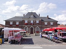 The town hall of Hargicourt