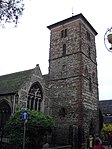 Holy Trinity Church, Colchester, the tower and west doorway of which are Anglo-Saxon