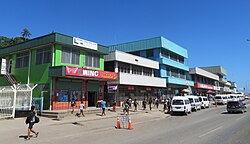 Mendana Avenue, Honiaras Hauptgeschäftsstraße