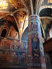 Frescoes in the nave