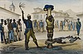 Jean Baptiste Debret (French) "L’execution de la Punition du Fouet" ("Execution of the Punishment of the Whip") (Brazil)