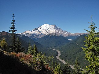 Mount Rainier von Nordosten
