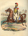 Carabinier à cheval (1810–1815), (Hippoyte Bellangé, 1843)