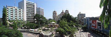 Panoramic view of Downtown San Pedro Sula