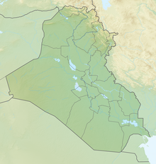 Reliefkarte: Irak