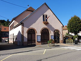 The town hall in Saint-Blaise-la-Roche