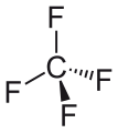 Carbon tetrafluoride, the simplest perfluoroalkane