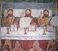 Trinity, 15th-century fresco, Castelletto Cervo (Vercelli, Italy), St Peter and St. Paul Church
