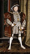 copy of a Holbein Portrait of Henry VIII