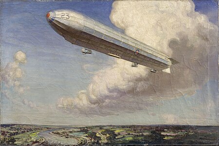 Airship 23 (1919), by Cooper