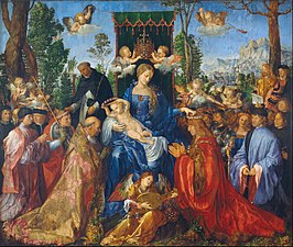 Feast of the Rosary, Albrecht Dürer, 1506