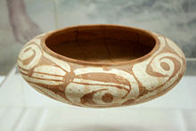 Painted bowl, dated circa 3500 BC