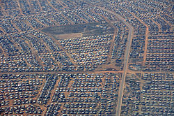 Aerial view of Thokoza