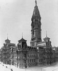 Philadelphia City Hall in 1899