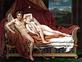 Cupid and Psyche, by Jacques-Louis David, 1817