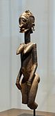 Sculpture, probably an ancestor figure; 17th–18th century; wood; height: 59 cm (23 in.); from Mali