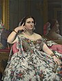 Madame Paul-Sigisbert Moitessier, geb. Marie-Clotilde-Inès de Foucauld. 1856, Öl/Leinen. 120 × 92 cm, National Gallery, London