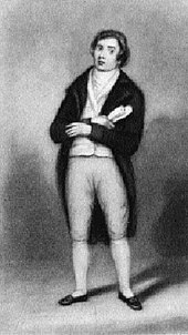Edward John Newell, from a sketch of his own featured in his autobiography, reproduced by F.W. Huffam in R.R. Madden's 'United Irishmen'