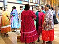 Kanak women wearing Robes mission