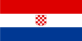 Variation of the flag of the Republic of Croatia (25 July – 21 December 1990)