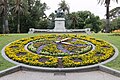 The Queen Victoria Gardens' Floral Clock