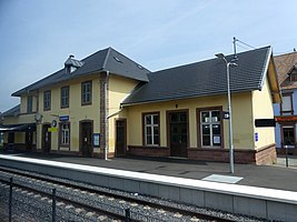 Bahnhof Reichshoffen, Gleisseite