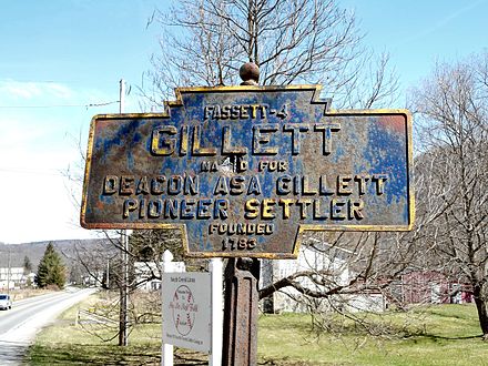 Gillett Keystone marker