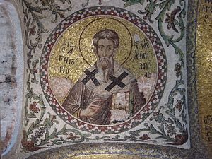 A mosaic at the Pammakaristos Church (14th century)[1]