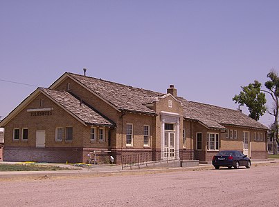 Julesburg Depot on the South Platte River Trail Scenic and Historic Byway