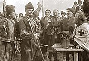 A still frame from the film The Life and Deeds of the Immortal Leader Karađorđe