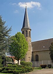 The church in Farébersviller