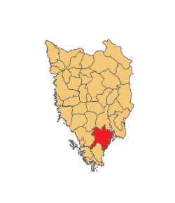 Location of Marčana municipality in Istria