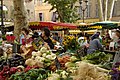 Daily vegetable market, place Richelme