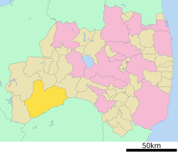 Location of Minamiaizu in Fukushima Prefecture