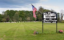 Morgan West Wheatland Cemetery in Wheatland Township, Mecosta County