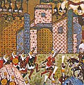 Ottoman Janissaries and the defending Knights of St. John during the Siege of Rhodes (1522)