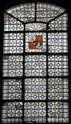 white stained glass to maximize light