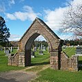 Cemetery in Point de Bute, New Brunswick, near where the first Methodist church stood and where Black would have preached.