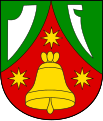 Pflugschar im Wappen von Pustina